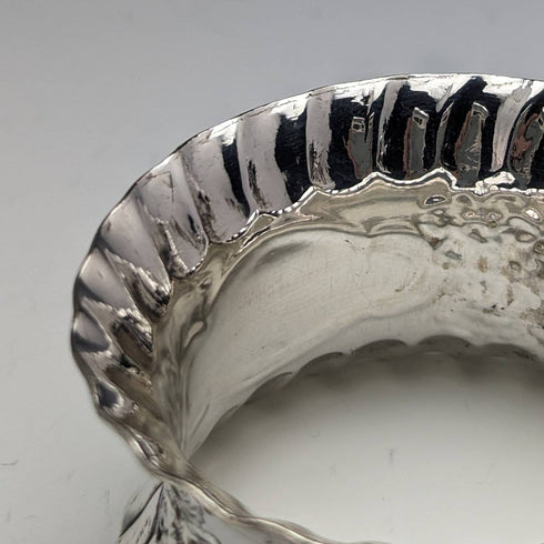 英国ヴィンテージ シルバープレート製 ナプキンリング 6個セット